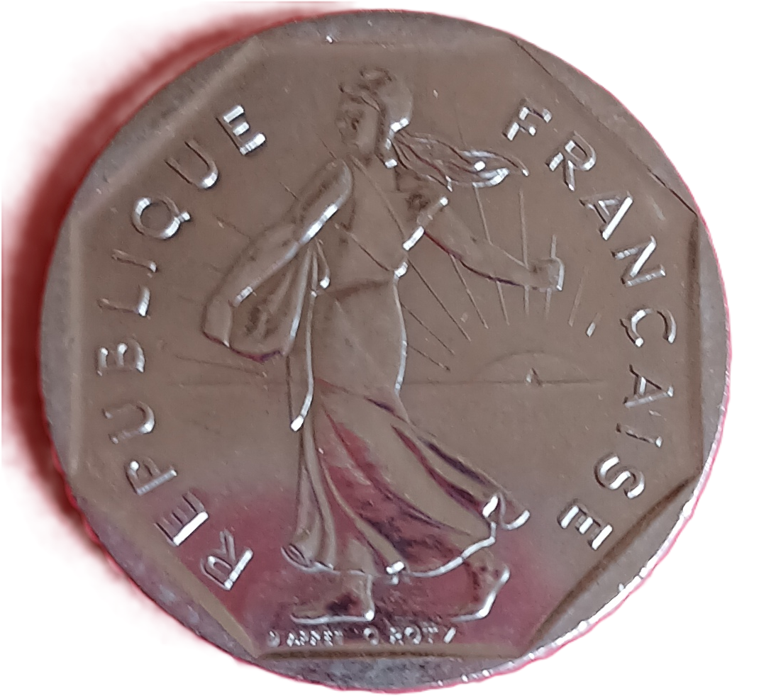 2 francs type Semeuse 1989 – Image 2