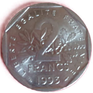 2 francs type Semeuse 1993