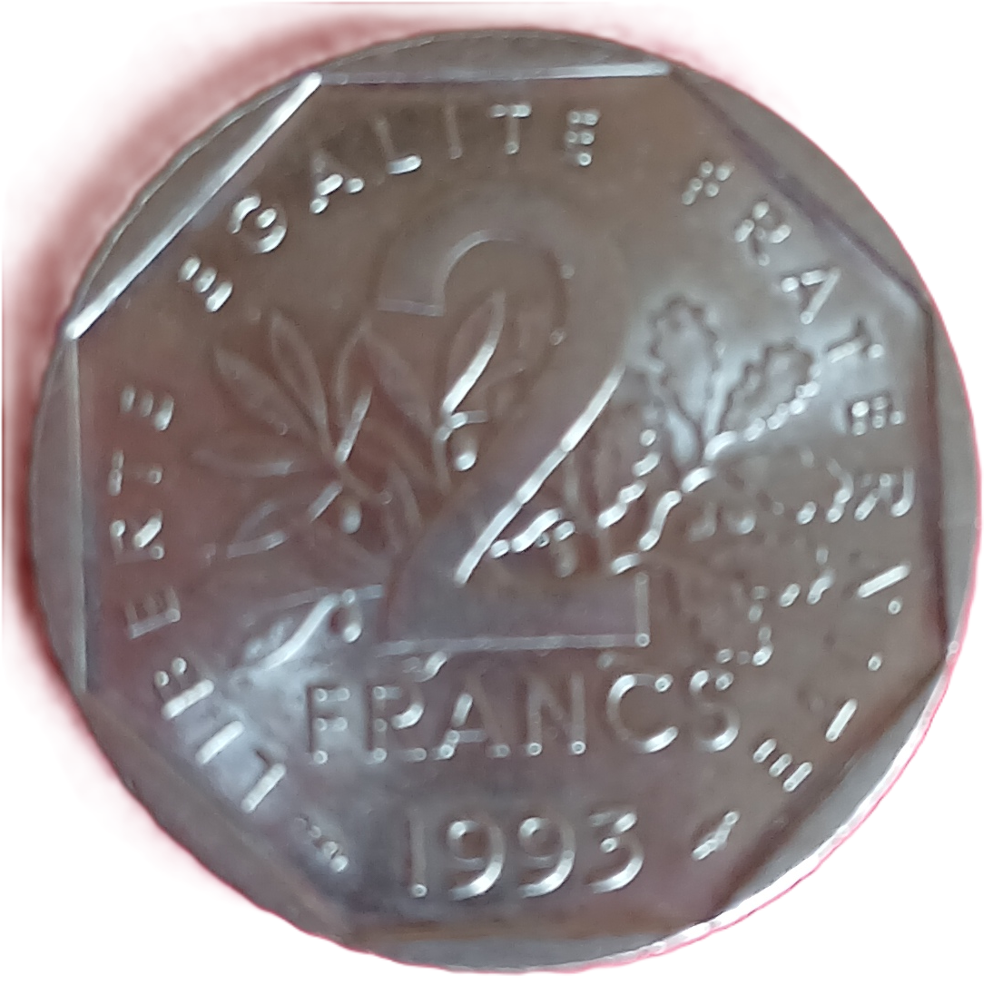 2 francs type Semeuse 1993
