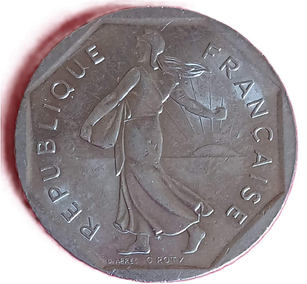 2 francs type Semeuse 1993 – Image 2