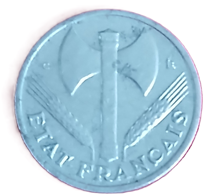 50 centimes type Bazor 1944 C – Image 2