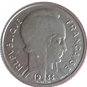 5 Francs type Bazor 1933
