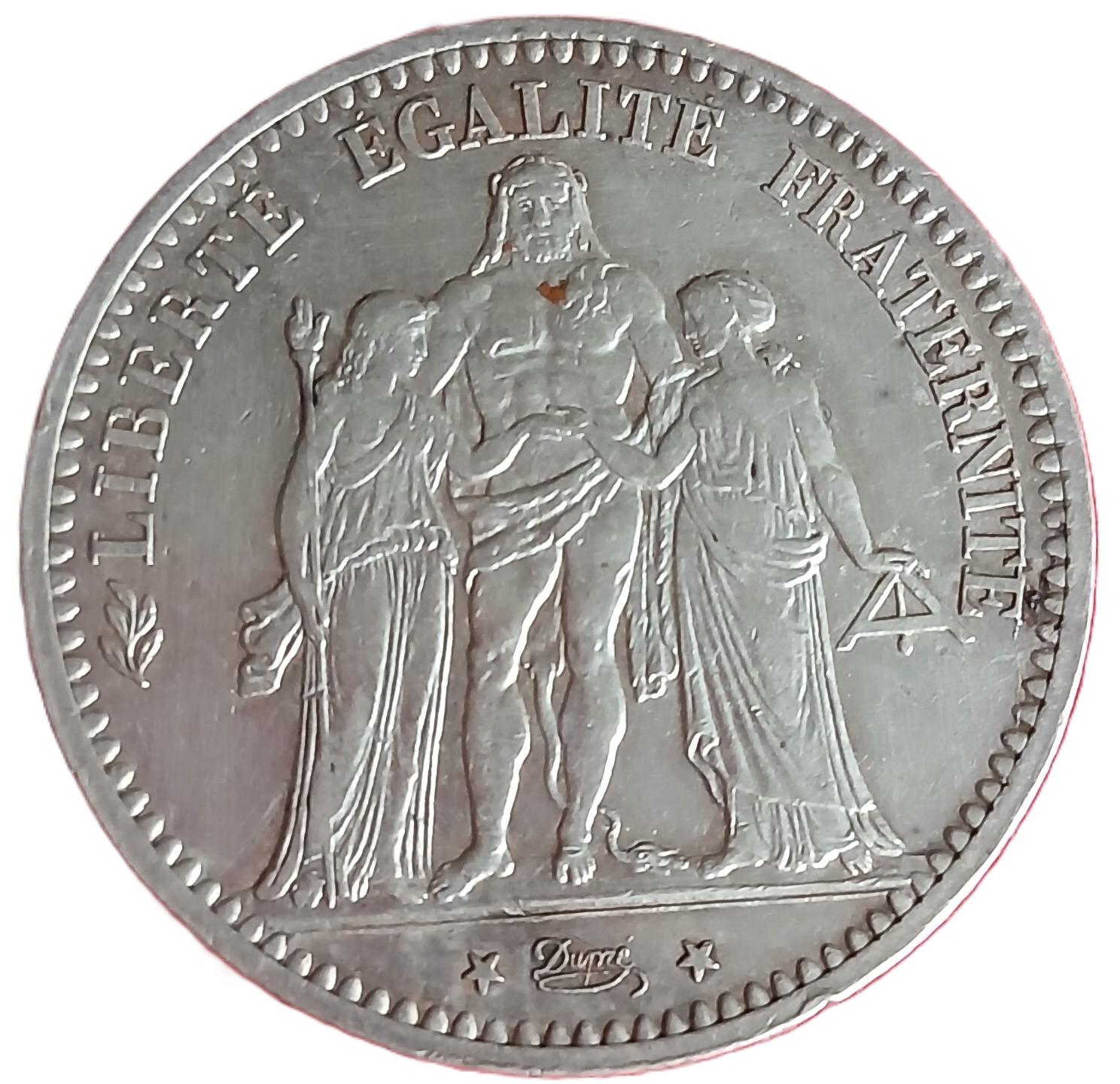 5 francs argent type Hercule 1874 A – Image 2