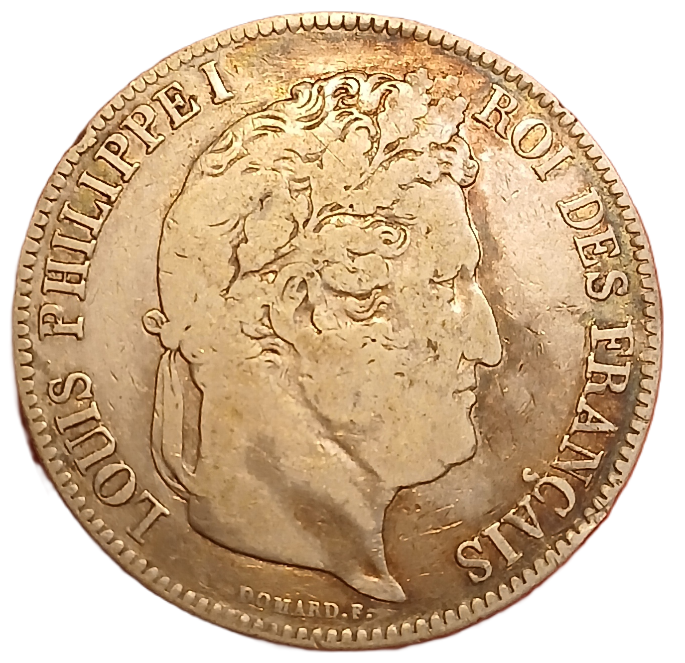 5 francs argent Louis Philippe Ier tête laurée 1834 T – Image 2