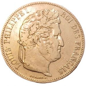 5 francs argent Louis Philippe Ier tête laurée 1841 BB