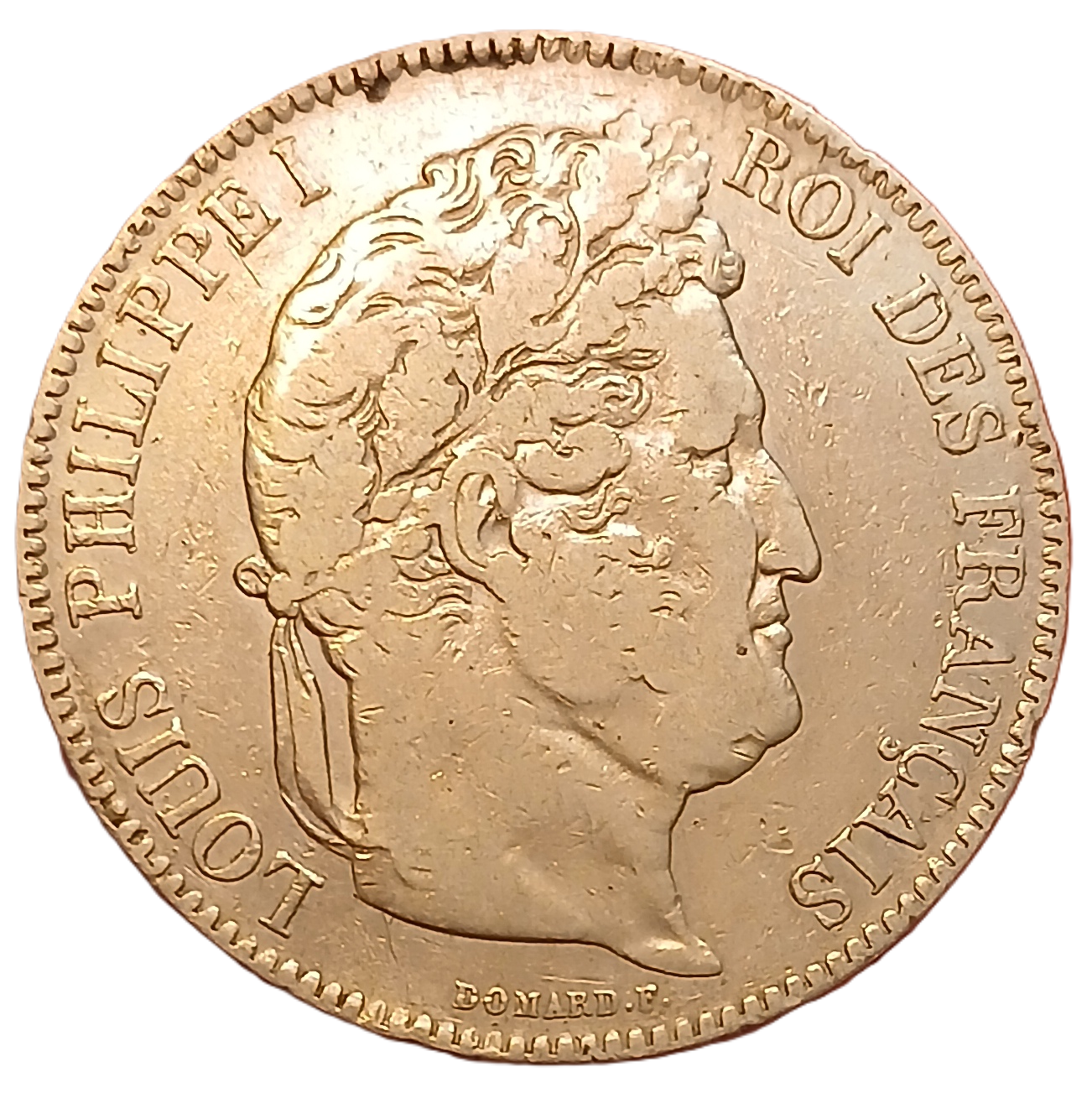 5 francs argent Louis Philippe Ier tête laurée 1842 B – Image 2