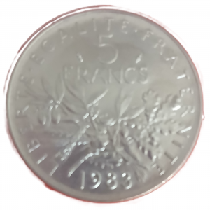 5 francs type Semeuse 1983 FDC