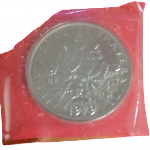 5 francs type Semeuse 1979 FDC