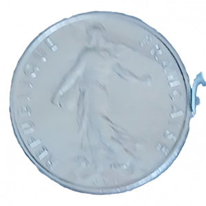 1/2 franc type Semeuse 1974 FDC