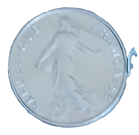 1/2 franc type Semeuse 1974 FDC – Image 2