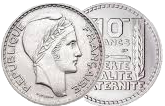 Monnaies d’investissement en argent 10f Turin