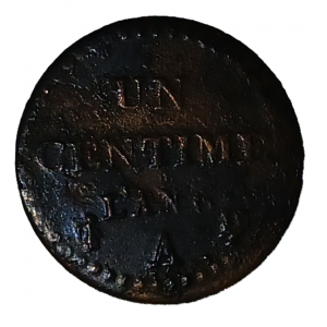 1 centime type Dupré An 6 A