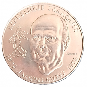 1 franc type Jacques Rueff 1996