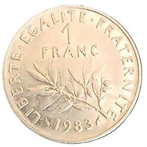 1 franc type Semeuse de 1983