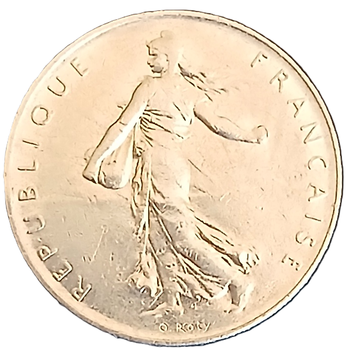 1 franc type Semeuse de 1983 – Image 2