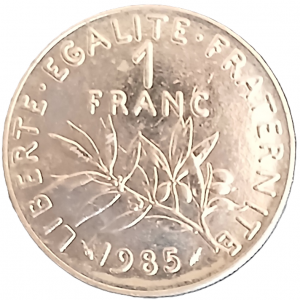 1 franc type Semeuse de 1985