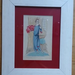 Dessin de designer des années folles