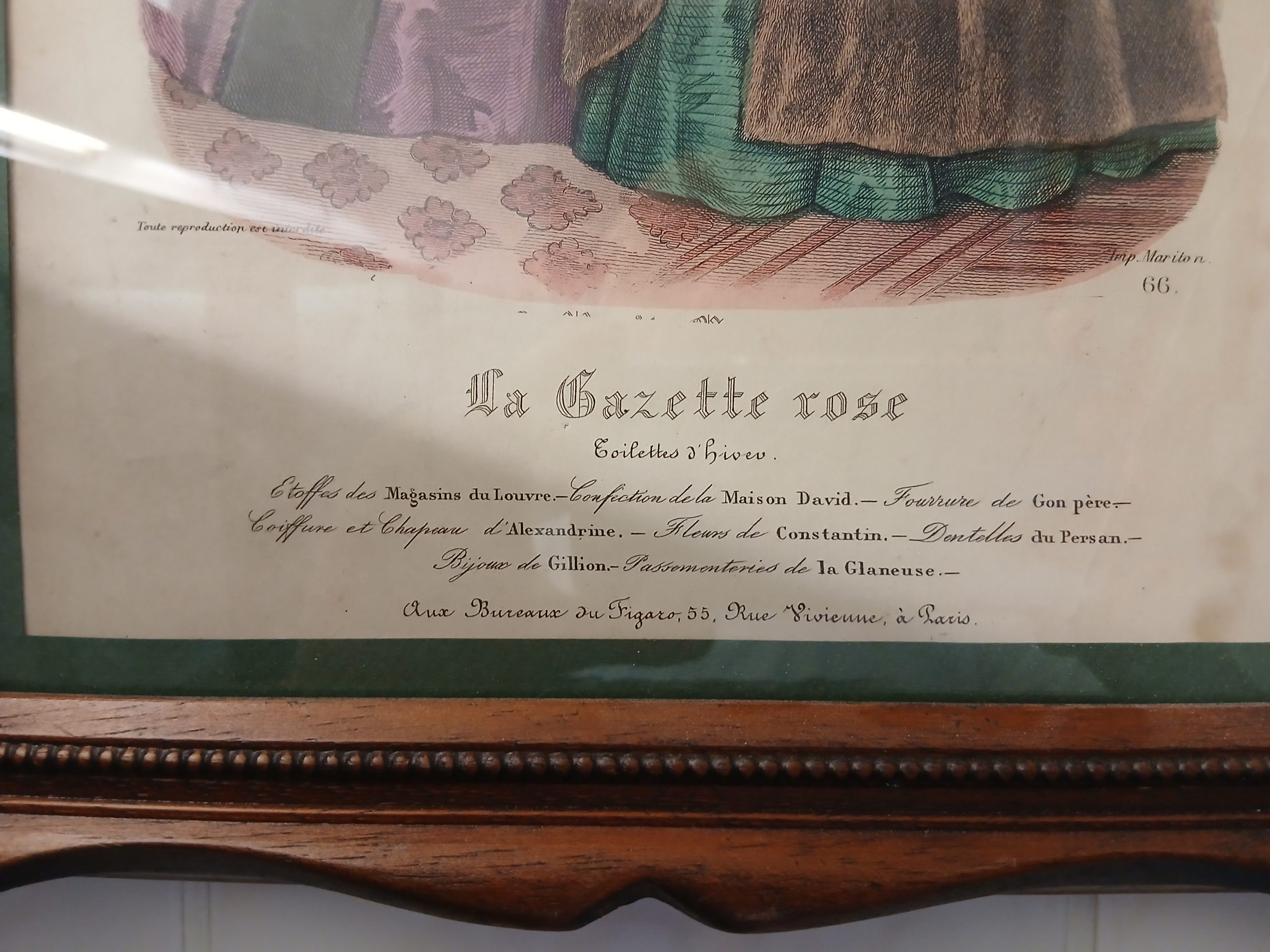 Dessin La Gazette rose "Toilettes d'hiver" – Image 2