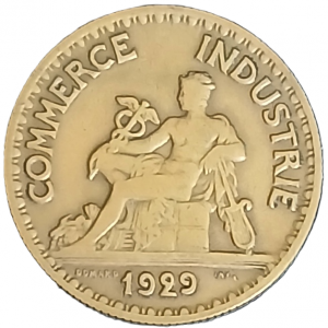 50 centimes type Chambre de Commerce 1929