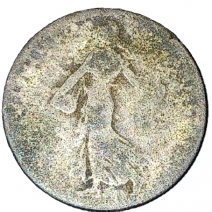 50 centimes argent type Semeuse 1905