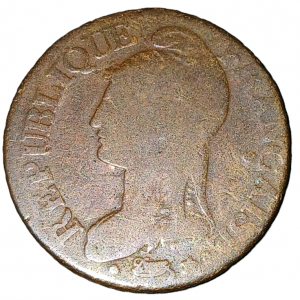 5 centimes Dupré An 8 A 8/7