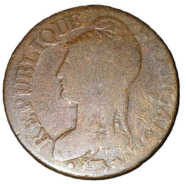 5 centimes Dupré An 8 A 8/7 – Image 2
