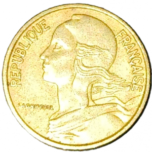 5 centimes type Marianne 1967