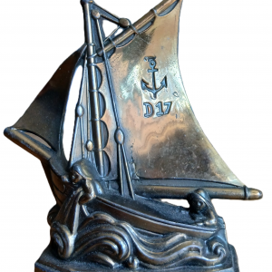 Bateau souvenir du 17 en bronze