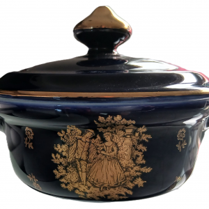 Bonbonnière en porcelaine de Limoges