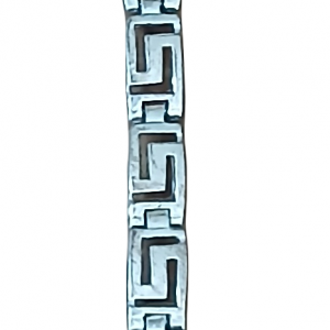Bracelet en argent style grec