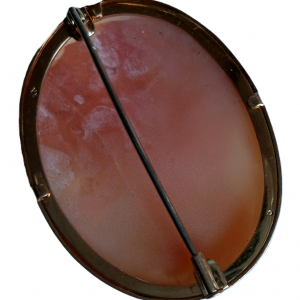 Broche camé représentant Zeus