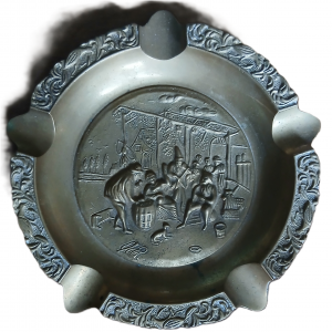 Cendrier à cigares en bronze