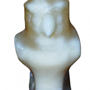 Statuette Horus dieu faucon en albâtre