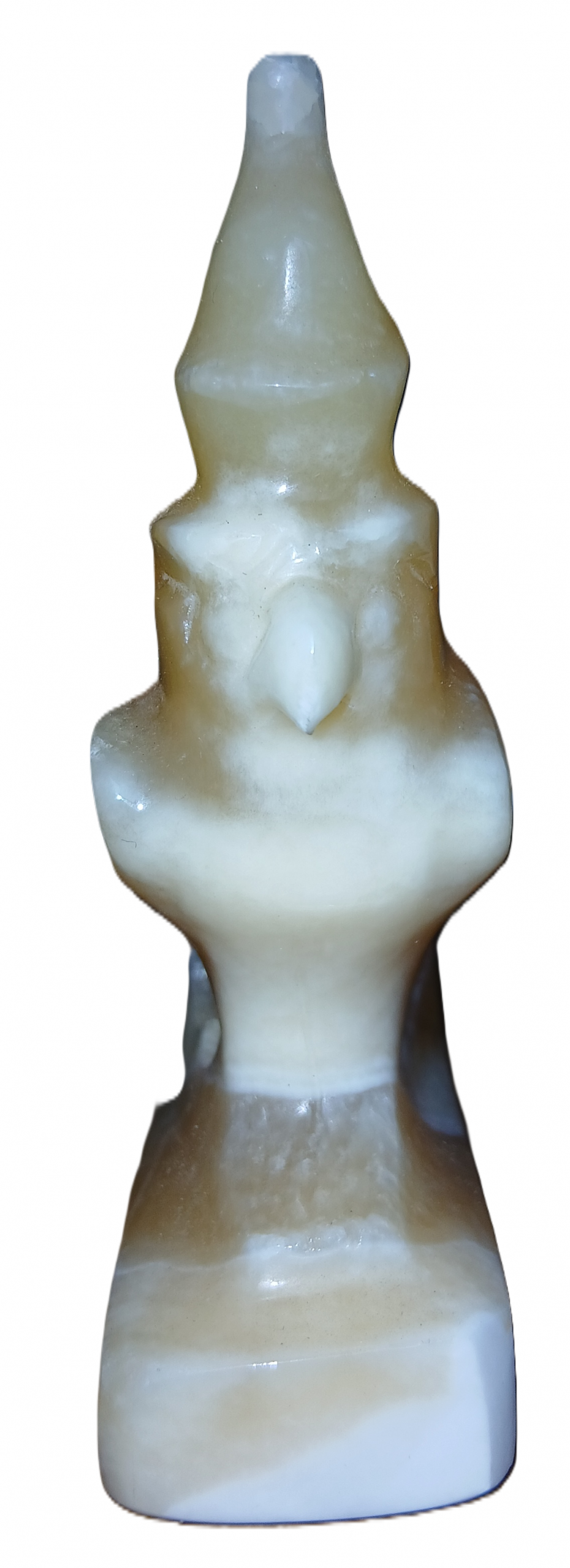 Statuette Horus dieu faucon en albâtre – Image 2