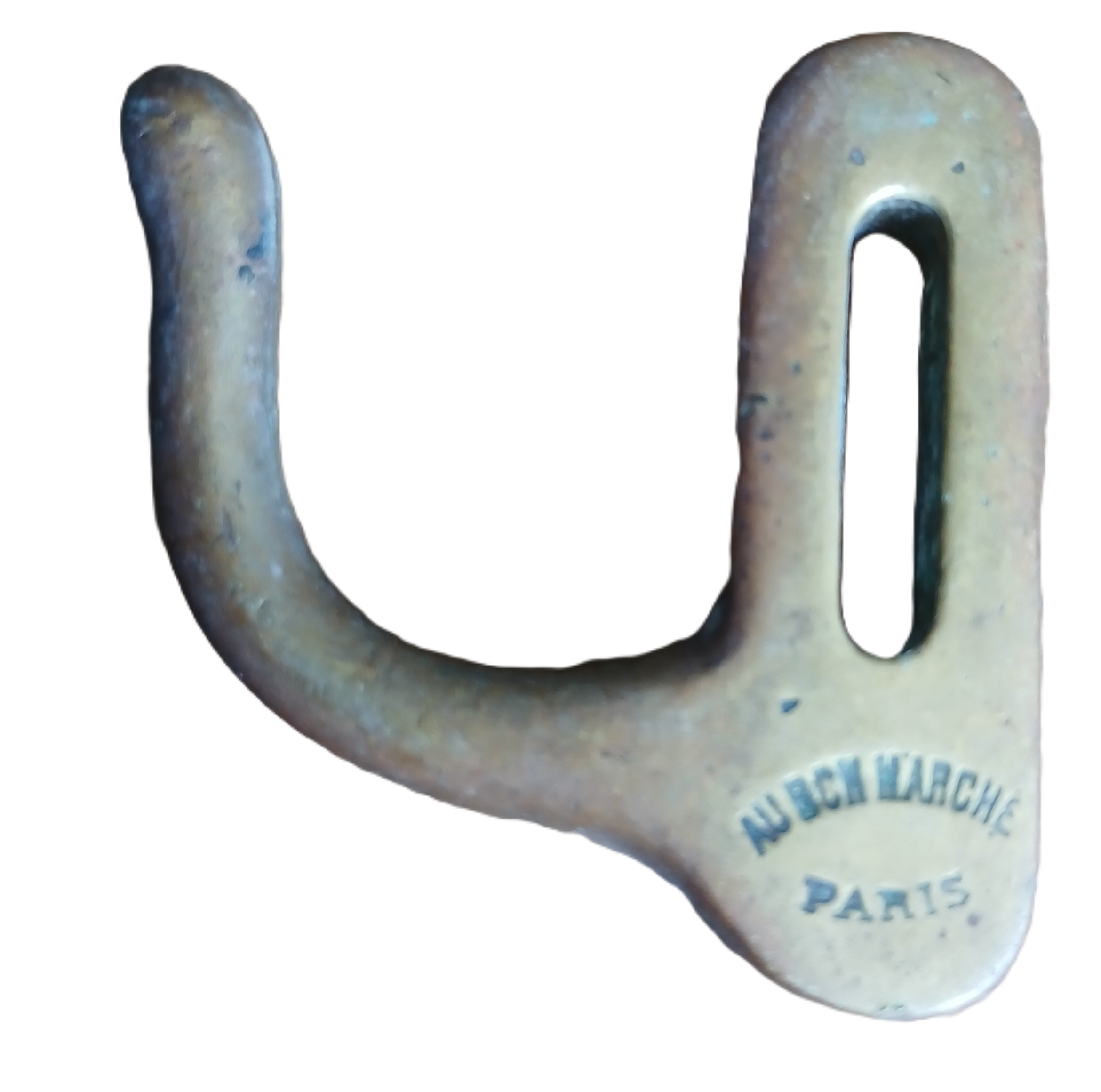 Louches en cuivre et ses accroches murales "Au bon marché" – Image 4