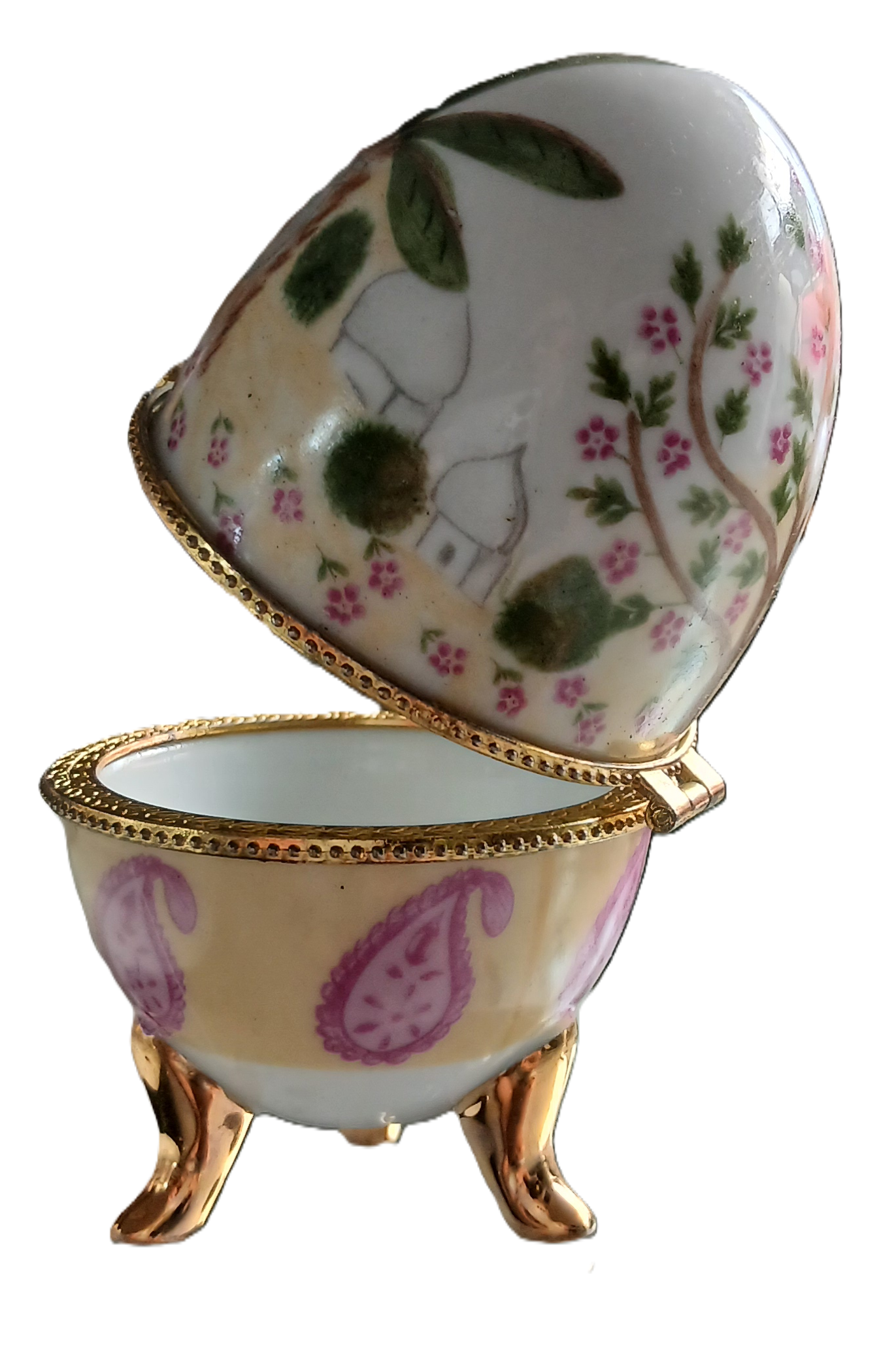 Œufs bonbonnière en porcelaine – Image 4
