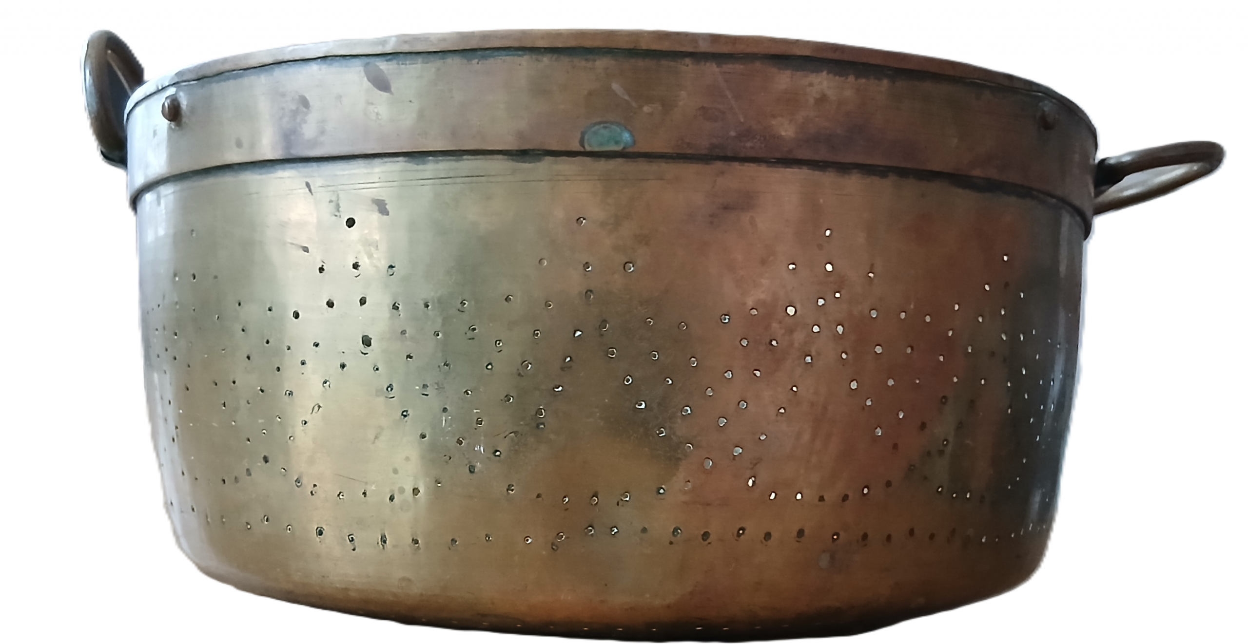 Ancienne passoire en cuivre – Image 2