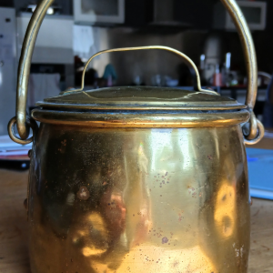 Petit chaudron en cuivre