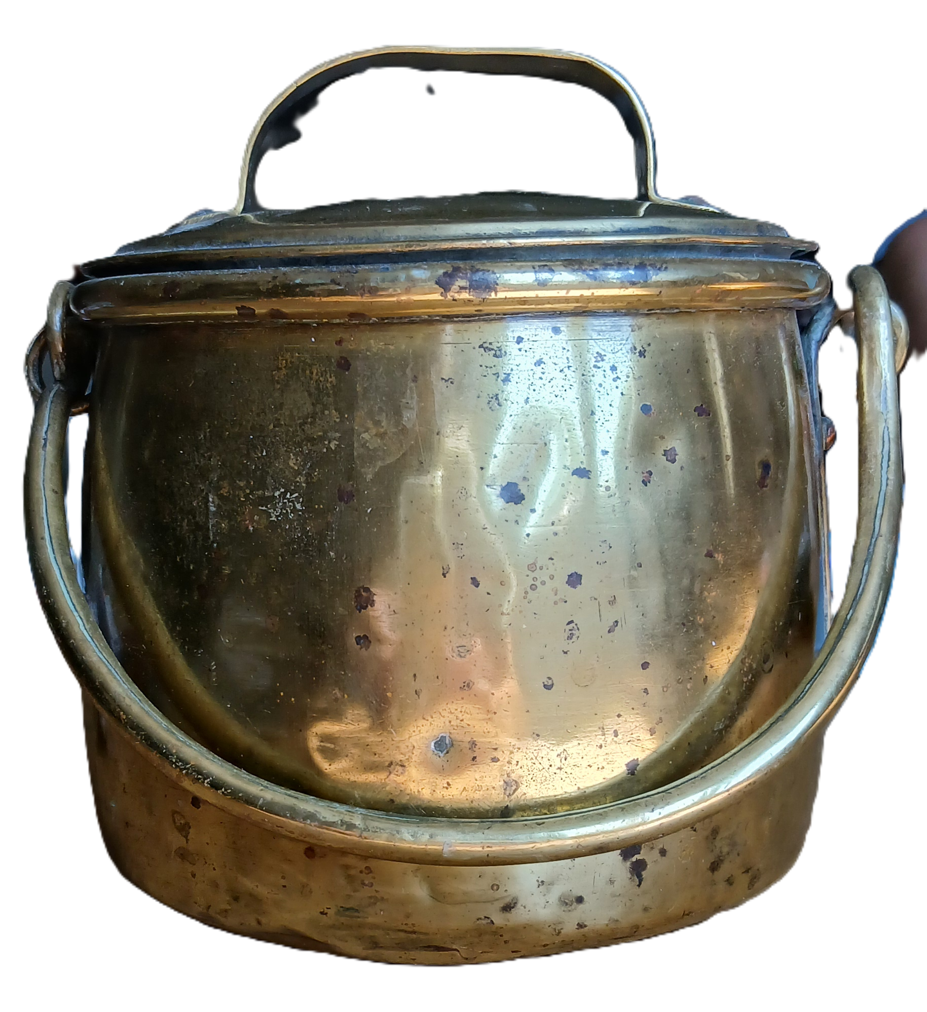 Petit chaudron en cuivre