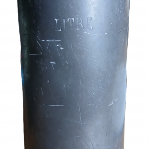 Pichet de taverne du 19ème mesure de 1L en étain