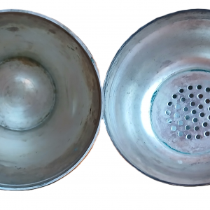 Shaker Lancel en métal argenté