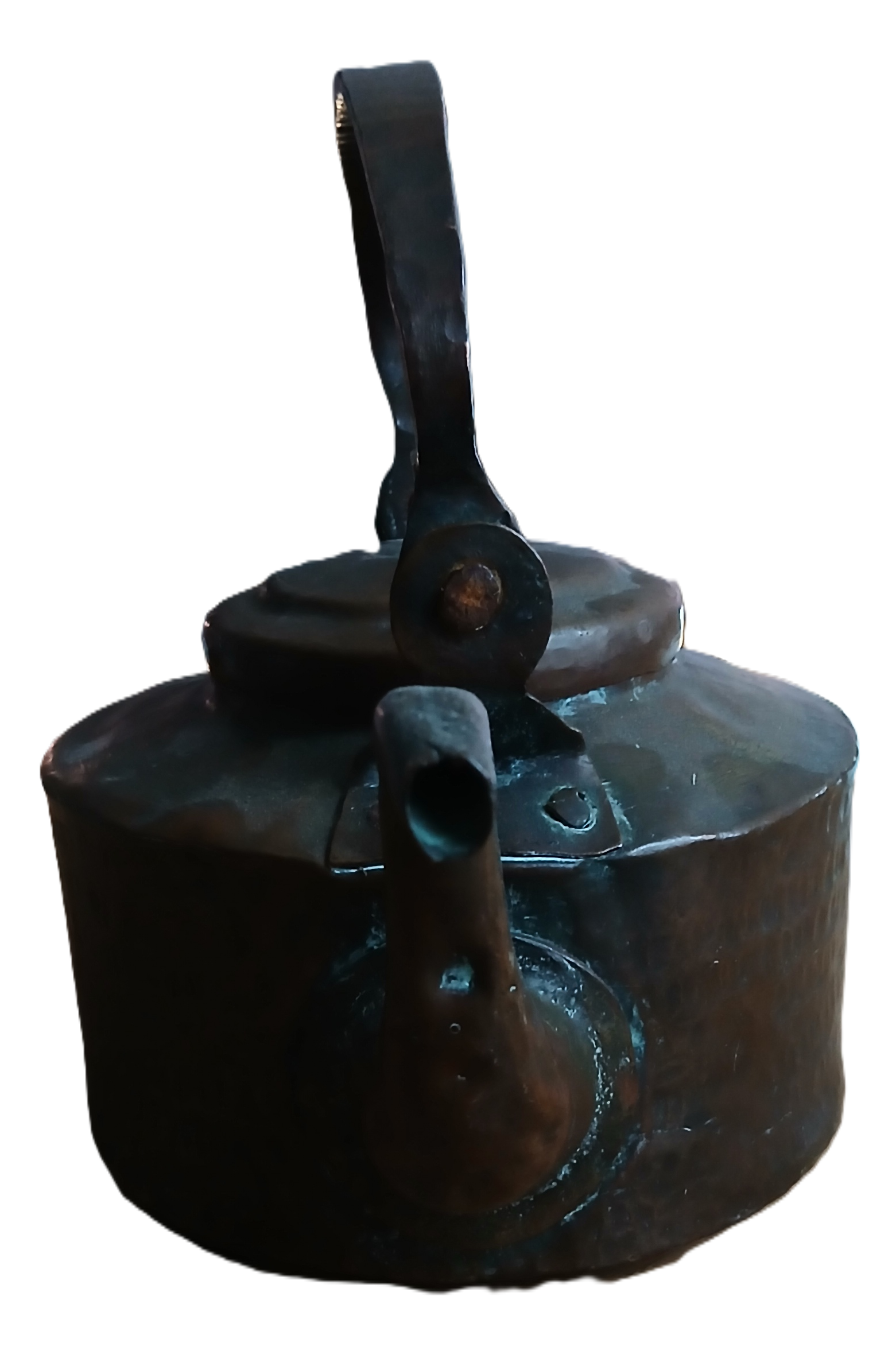 Ancienne Théière en cuivre – Image 2