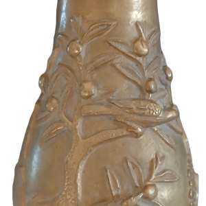 Vase art déco en bronze