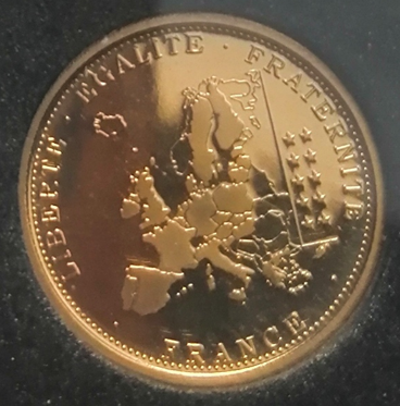 Médaille en or commémorant les 20 ans de l'euro – Image 2
