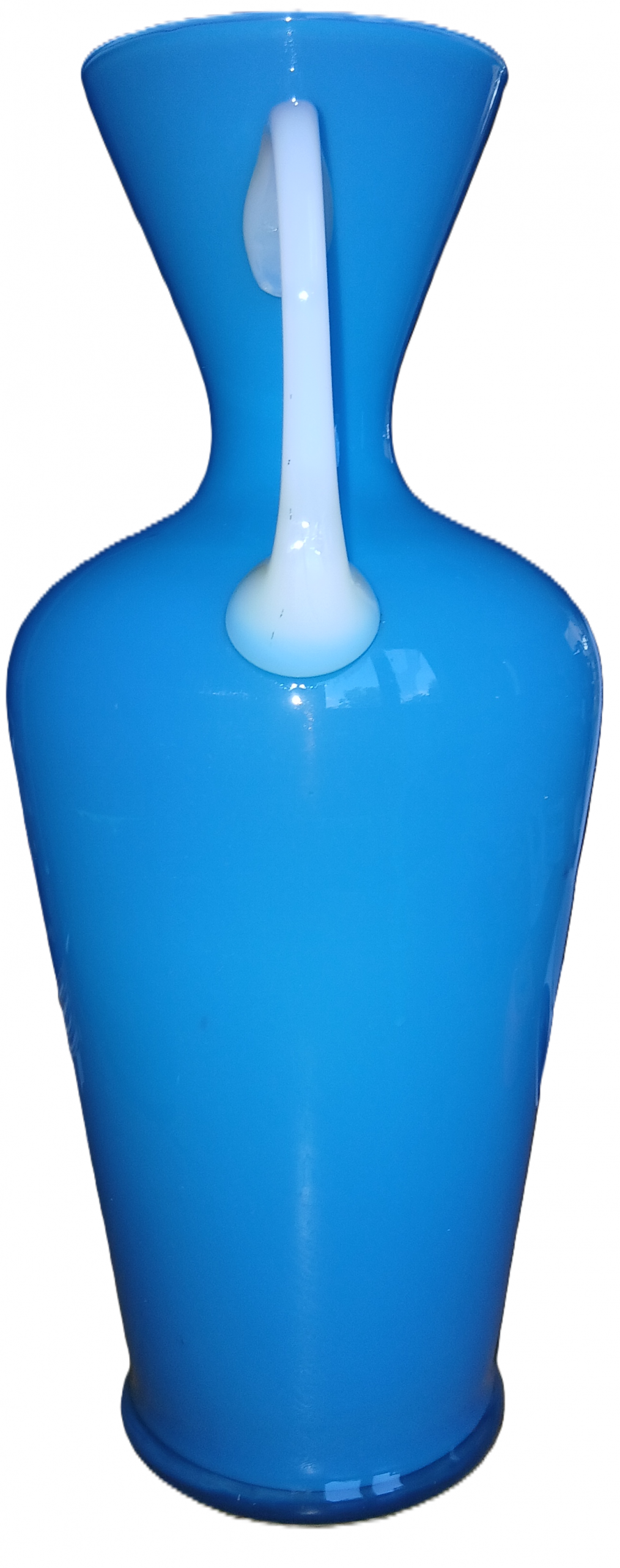 Vase opaline bleue – Image 3