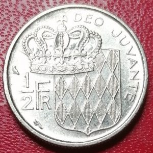 0,5 franc Monaco 1965