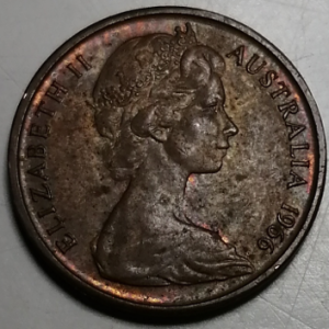 1 Cent Australie 1966 P type II