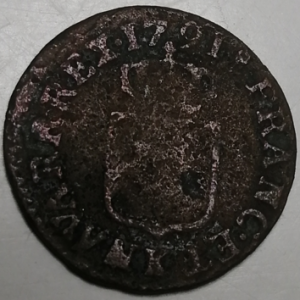 Liard de France Louis XVI 1791 K