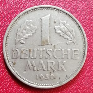 1 Mark Allemagne 1950 F