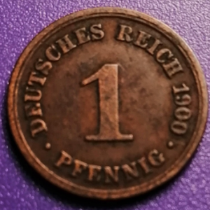 1 Pfennig Allemagne 1900 D